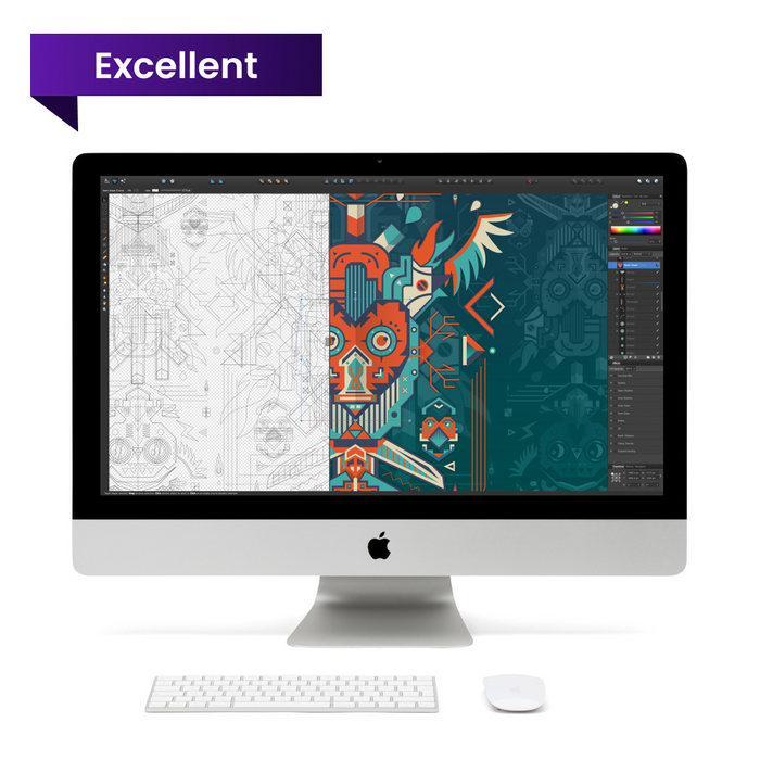 iMac 27-inch • Intel 10-Core i9 • 64GB RAM • 1TB SSD • AMD Radeon Pro 8GB • 2020
