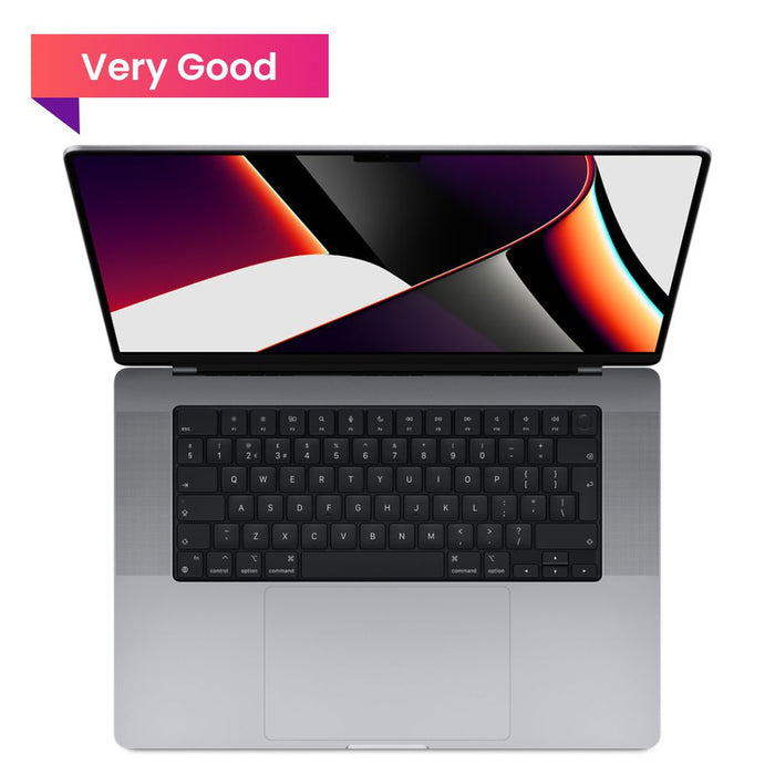 MacBook Pro 16-inch • M1 Pro 10-Core CPU & 16-Core GPU • 16GB RAM • 1TB SSD • 2021