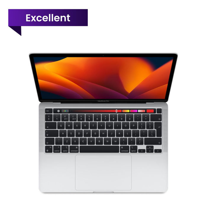 MacBook Pro 13-inch • TouchBar • M1 • 8GB RAM • 512GB SSD • Silver • 2020