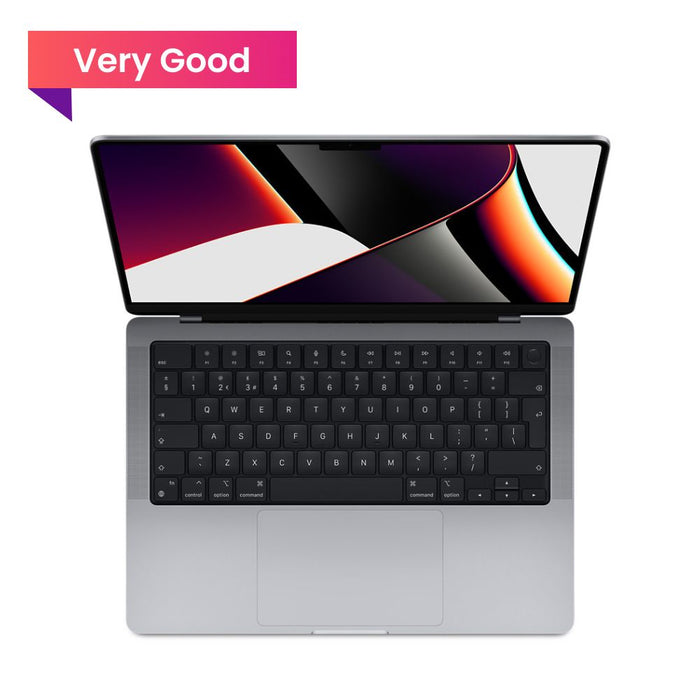 MacBook Pro 14-inch • M1 Pro 8-Core CPU • 16GB RAM • 512GB SSD • Space Grey • 2021