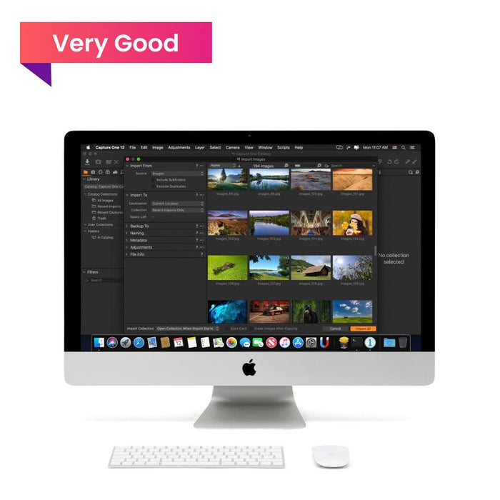 iMac 21.5-inch Retina 4K • Intel Core i3 • 16GB RAM • 1TB SSD • Radeon Pro 555X 2GB • 2019
