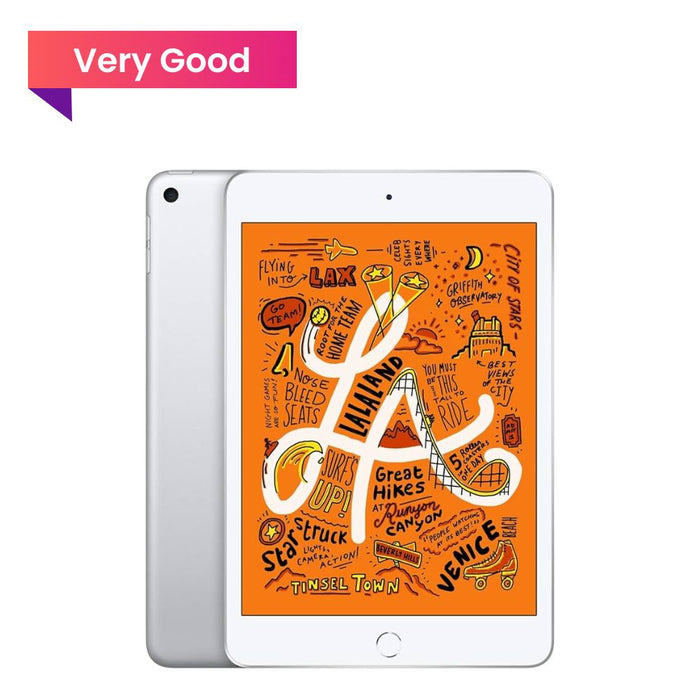 iPad Mini 5 (2019) • WiFi & Cellular • 64GB • Silver