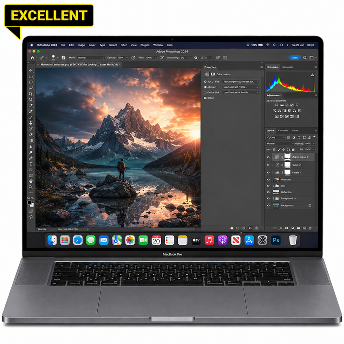 MacBook Pro 16-inch • M1 Max 10-Core CPU & 32-Core GPU • 64GB RAM • 2TB SSD • 2021
