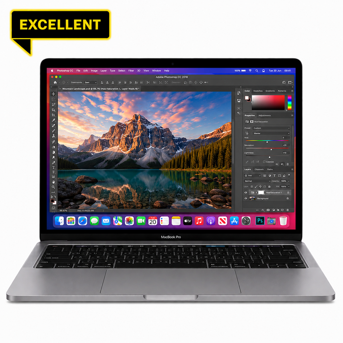MacBook Pro 13-inch • Quad-Core i5 • 16GB RAM • 512GB SSD • Space Grey • 2020