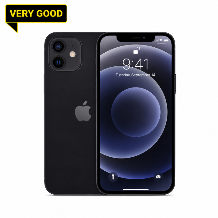 iPhone 12 • Black • 64GB • Unlocked