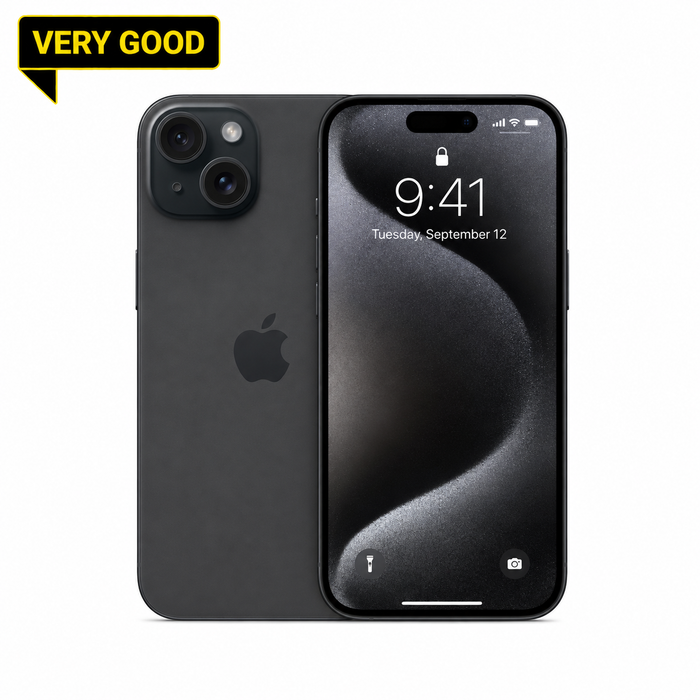 iPhone 15 • Black • 128GB • Unlocked