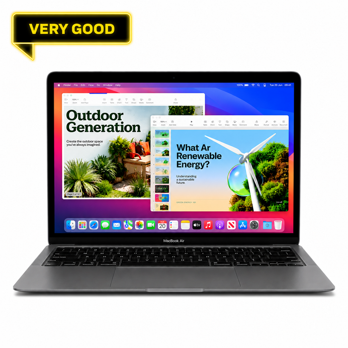 MacBook Air 13-inch Retina • M1 • 8GB RAM • 256GB SSD • 2020