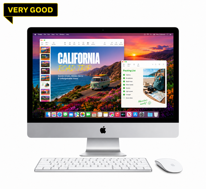 iMac 21.5-inch • Intel Core i5 • 8GB RAM • 1TB SSD • 2015